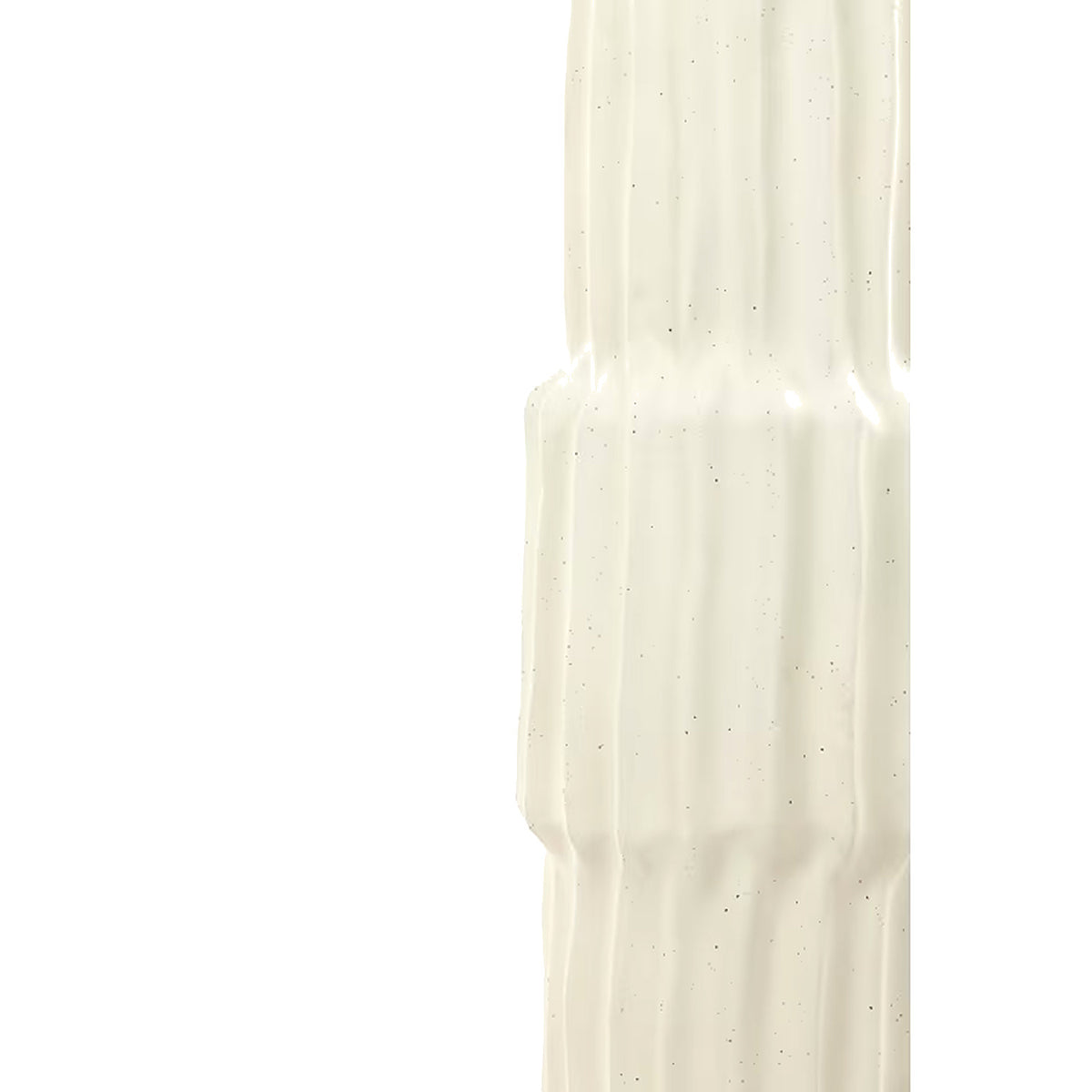 Light & Living Vaas Longa Keramiek, 58cm - Crème